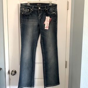 Women’s Embellished Blue Jeans